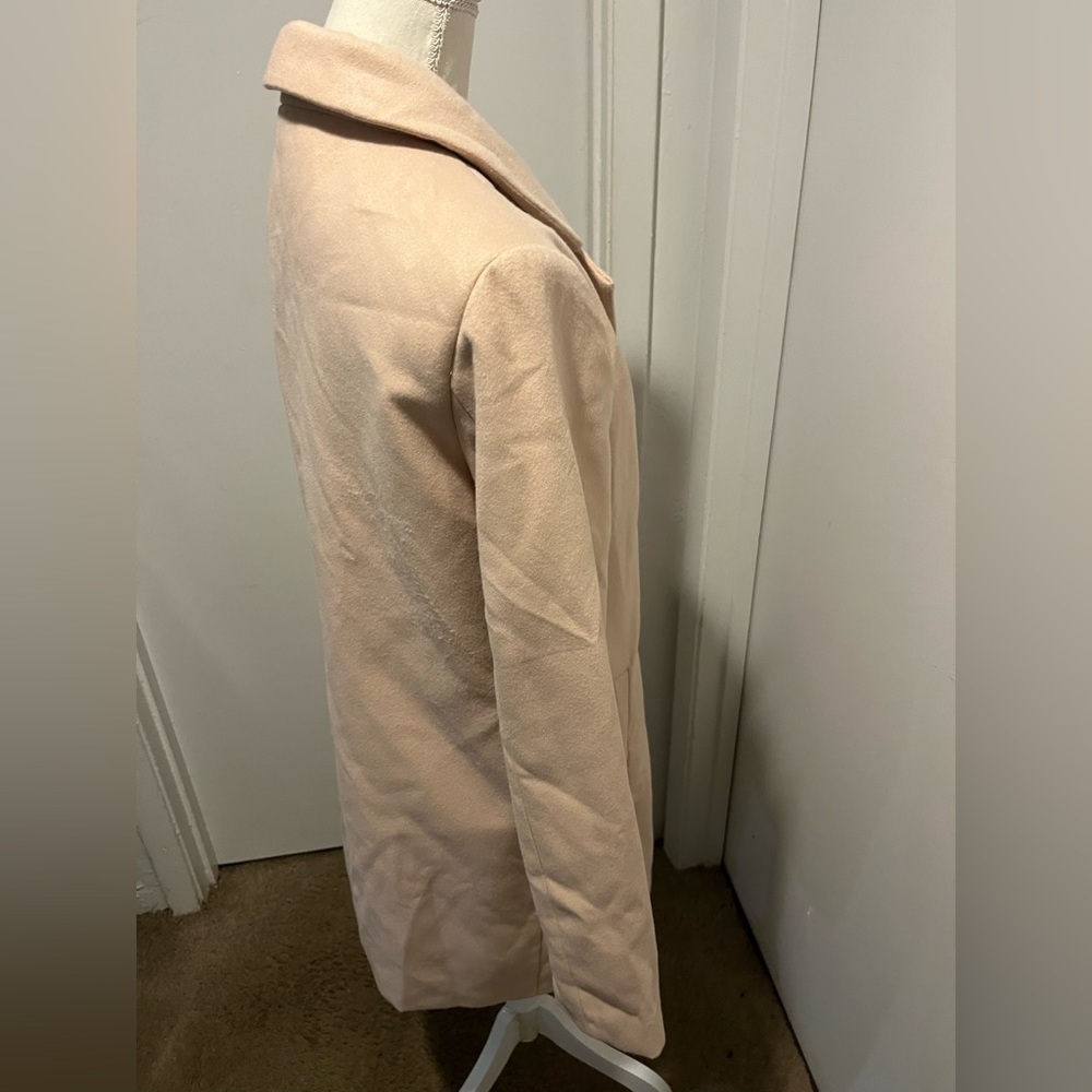 NWT Missguided Oversized Jacket for Women Tan color Size 6 - Picture 7 of 9